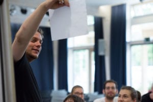 Michael Holtschulte im Cartoon Workshop (2)