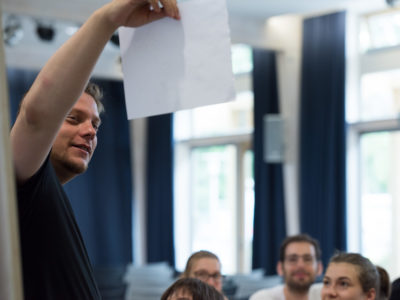 Michael Holtschulte im Cartoon Workshop (2)