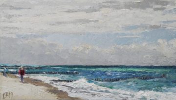 Am-Strand-von-Kühlungsborn,-2019,-Öl-auf-Leinwand,-(c)-Thomas-Freund-1920-x-1080-px