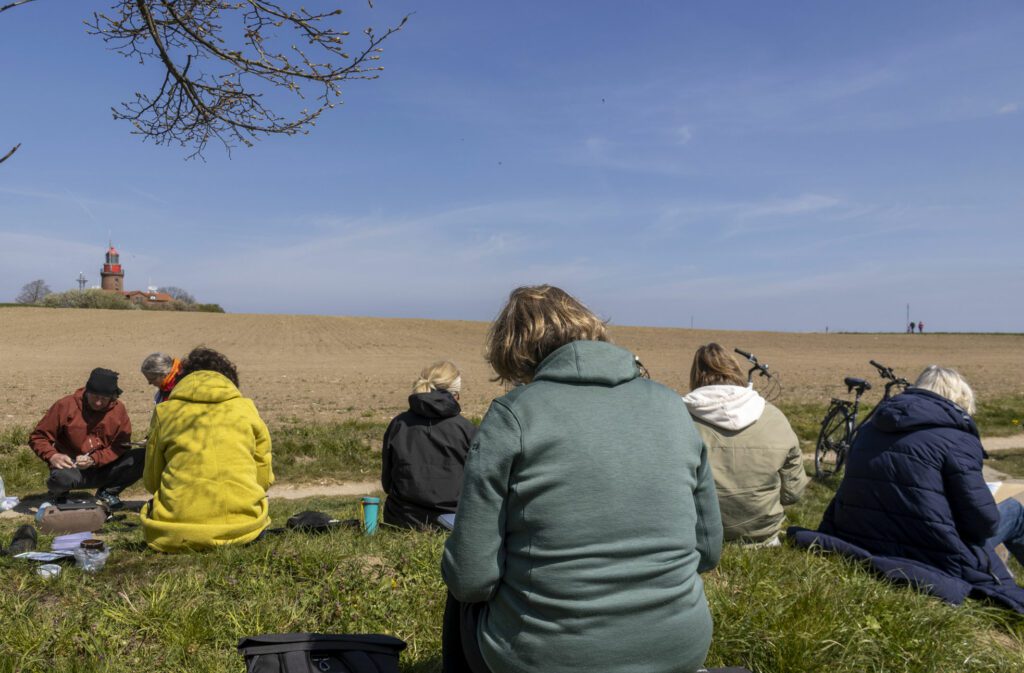 Sketchen mit Jens Hübner am BUK 2022 05 04