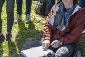 Sketchen mit Jens Hübner am BUK 2022 05 04