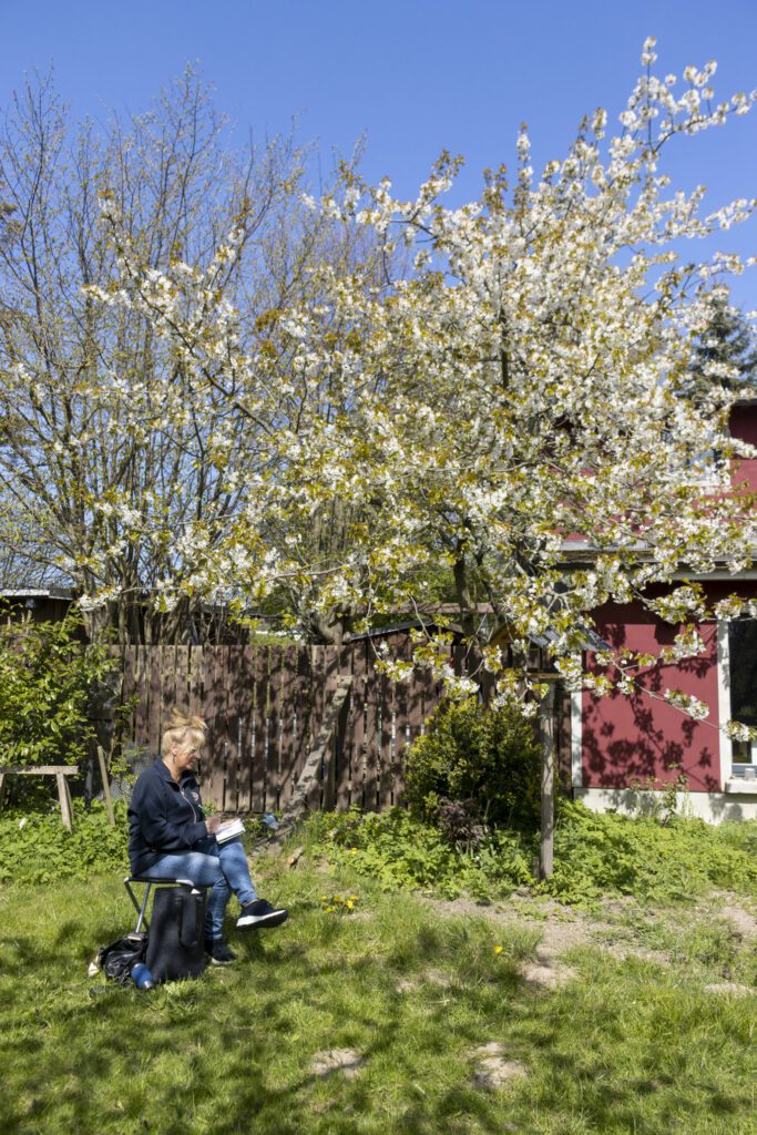 Malen mit Sonja in der der Alten Büdnerei