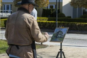 Teilnehmer-beim-Freien-Malen-des-Plein-Air-Festivals-in-Kuehlungsborn-(c)-Frank-Koebsch-(16)