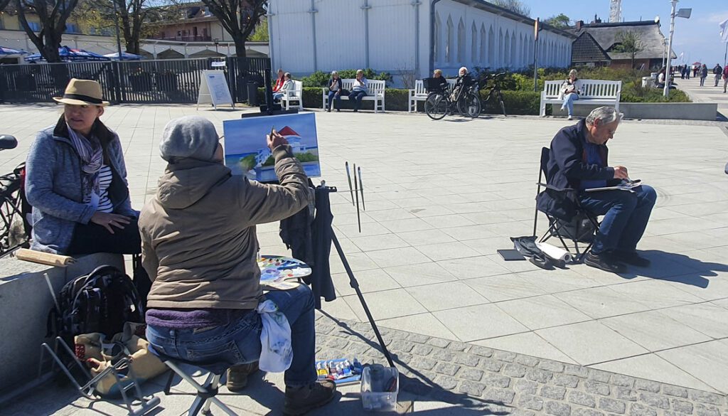 Impressionen vom Freien Malen